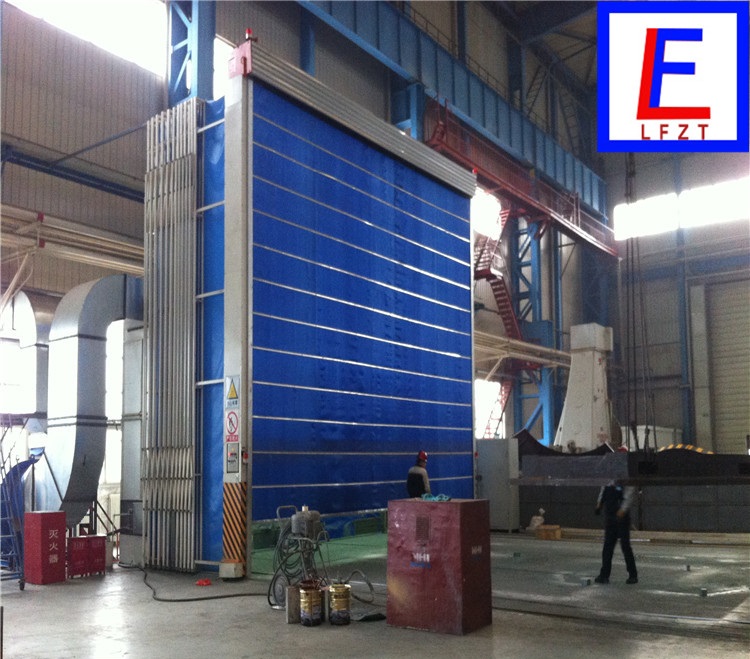 伸縮移動噴漆房